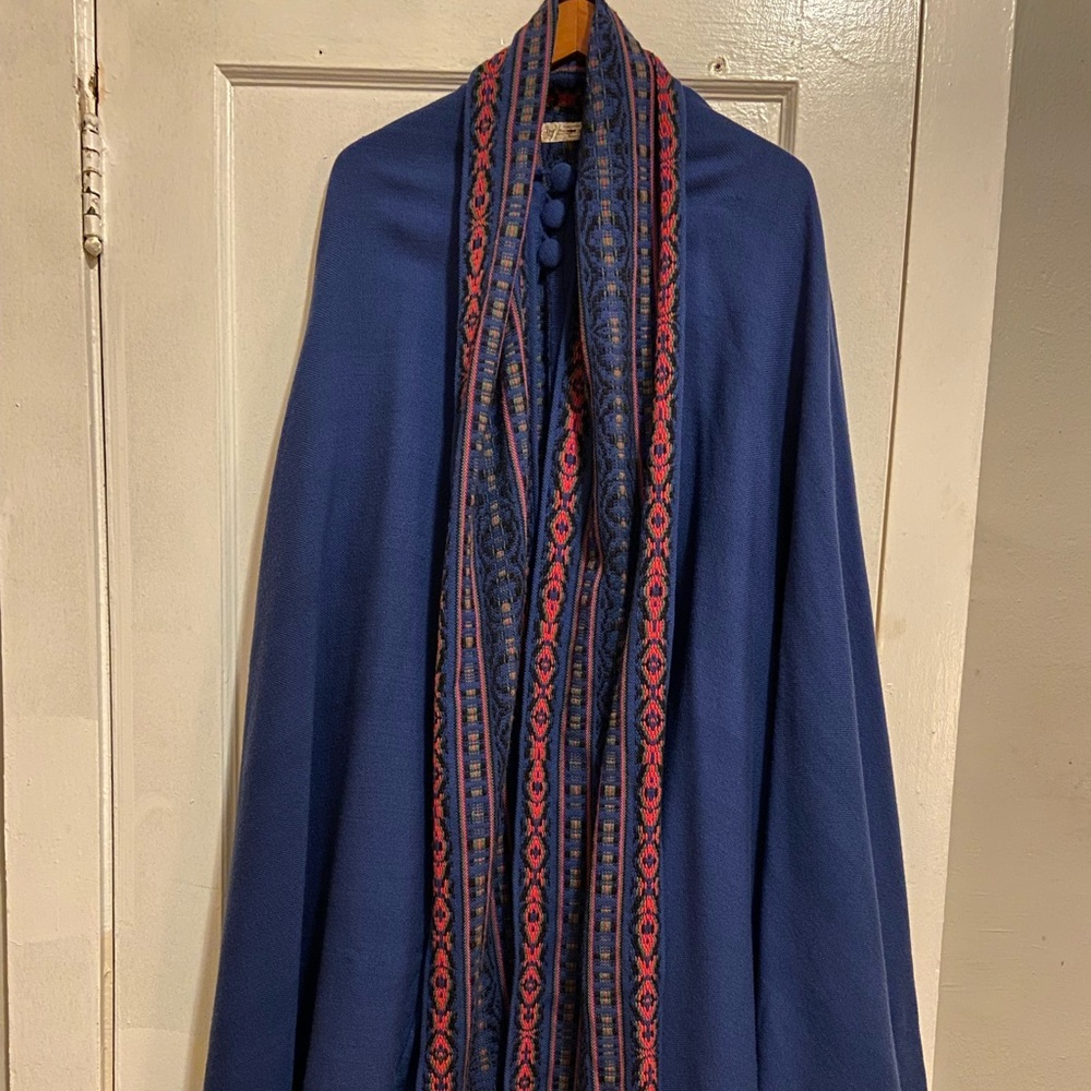 Vintage wool cape